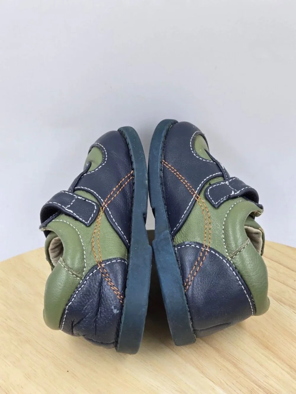 See Kai Run Toddler Boy Leather Walking Shoes sz 4